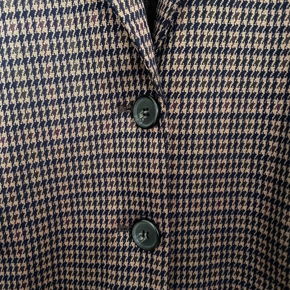 NEW Avec Les Filles Longline Plaid Blazer Anthropologie - Picture 5 of 6
